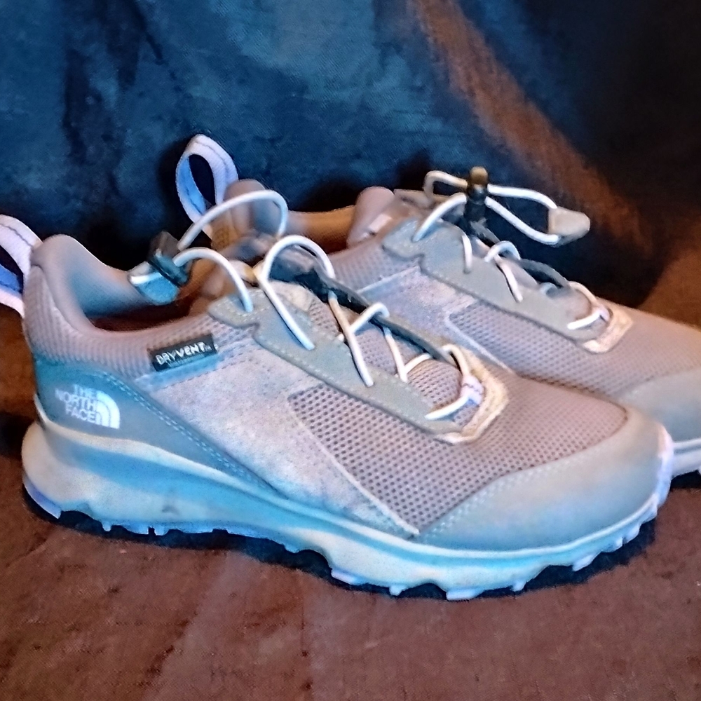 The North Face Light Gray Trail Shoes
